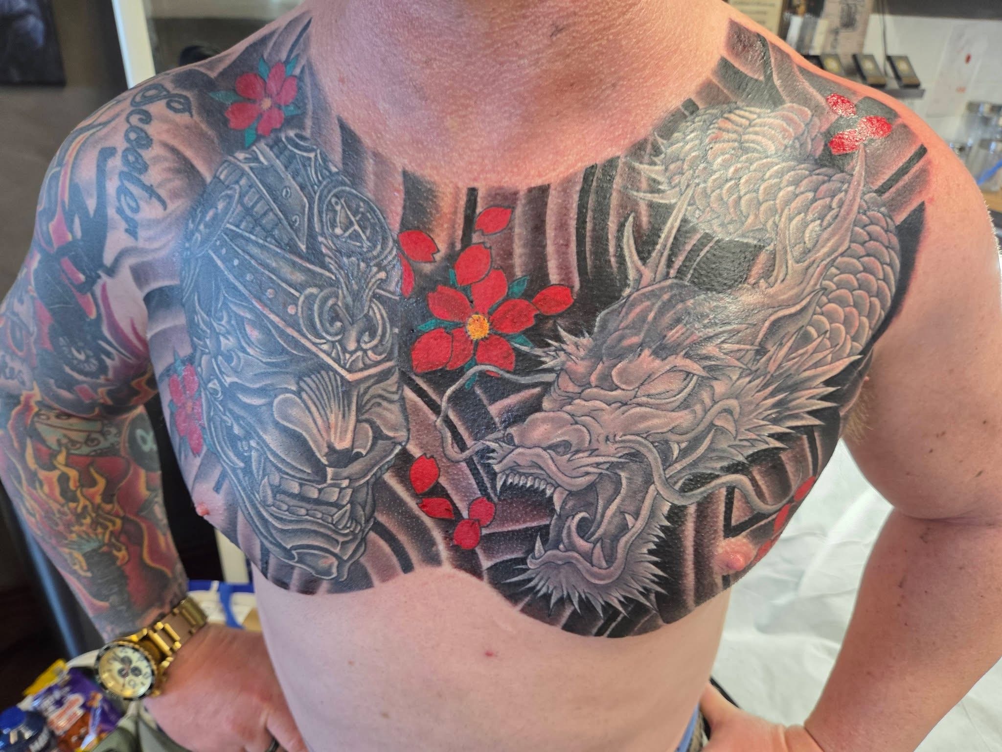 Tattoo work on Instagram